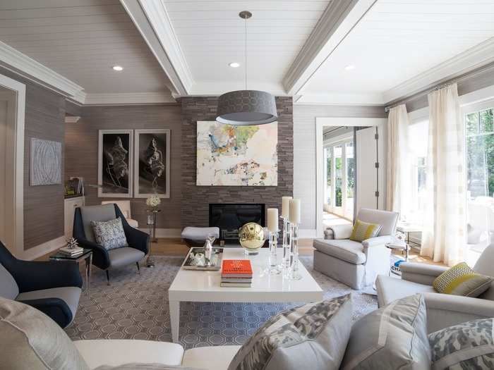 Main living room by Patricia Fisher Design