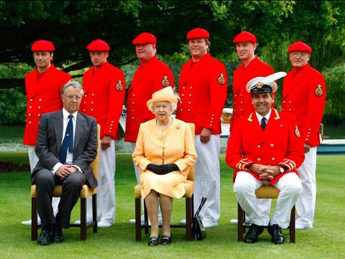 The Queen also has a Warden of the Swans — a position currently held by Professor Christopher Perrins (bottom left). Perrins is a Emeritus Fellow at the University of Oxford.