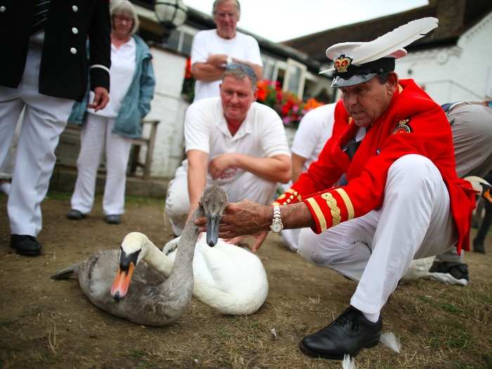 In its 800-year-old history, the ceremony has only been cancelled once, according to the BBC — in 2012. Heavy flooding disrupted the event, with Barber explaining that "boats aren