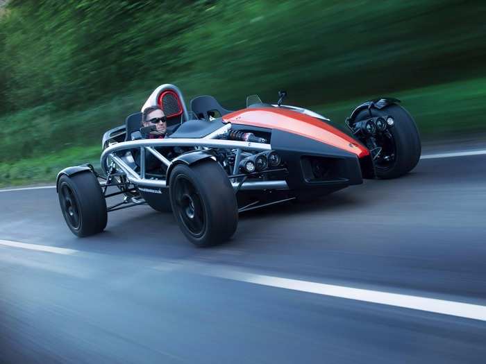 Ariel Atom: Manufacturer claims 0-60 mph time of 2.5 seconds. Price: $101,000.