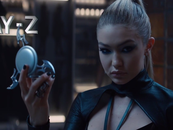 Gigi Hadid was featured as "Slay-Z."