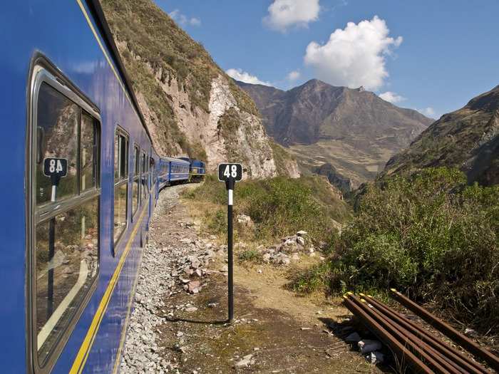 The train also boasts amazing views, and can be done as a day trip or overnight excursion, as it