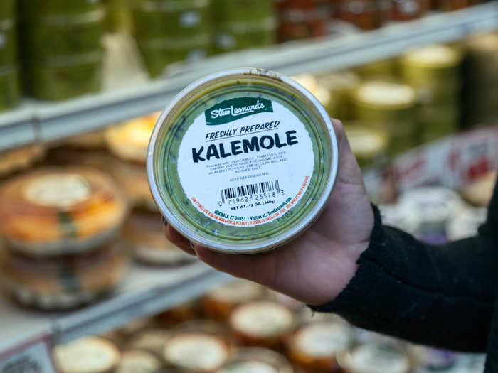 For the discerning foodie shopper, there are plenty of interesting and healthy options throughout the store, from quinoa bread to their signature “kalemole” — guacamole with kale.