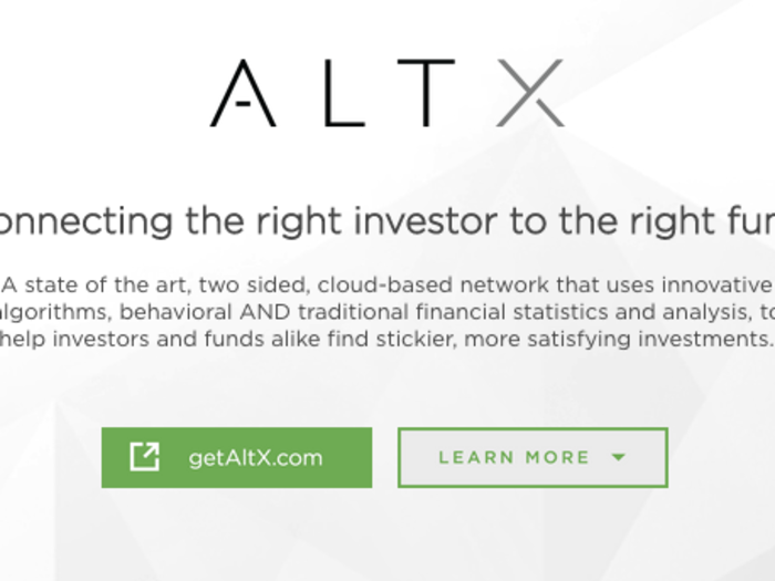 AltX is making the biggest investors a lot smarter when it comes to portfolio managers