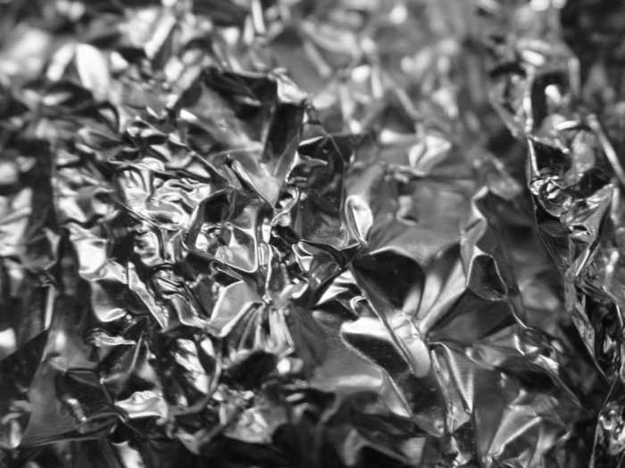 Aluminum foil: Soften your clothes in the dryer.