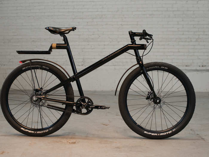 As part of the the Oregon Manifest Bike Design Challenge, the BLACKLINE bicycle was made in Chicago