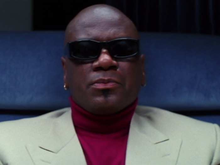 THEN: Ving Rhames played computer expert Luther Stickell.