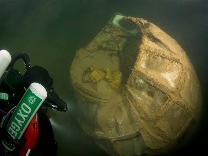 For around $400, experienced divers can explore the plane, which sits in about 105 feet of water — almost 300 feet shallower than when it was first submerged on July 21, 1948.