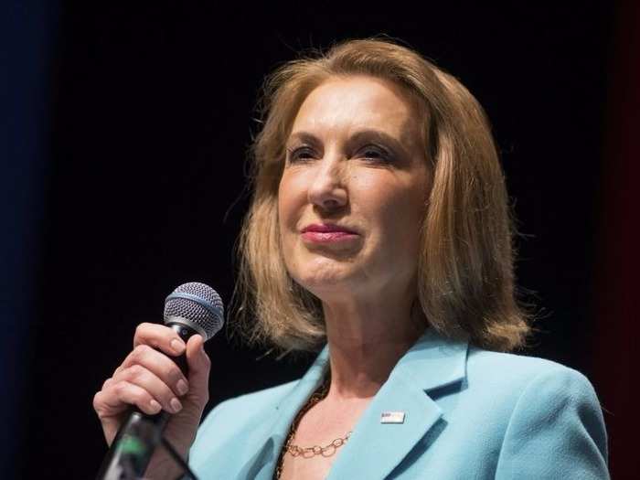 Carly Fiorina once served as HP