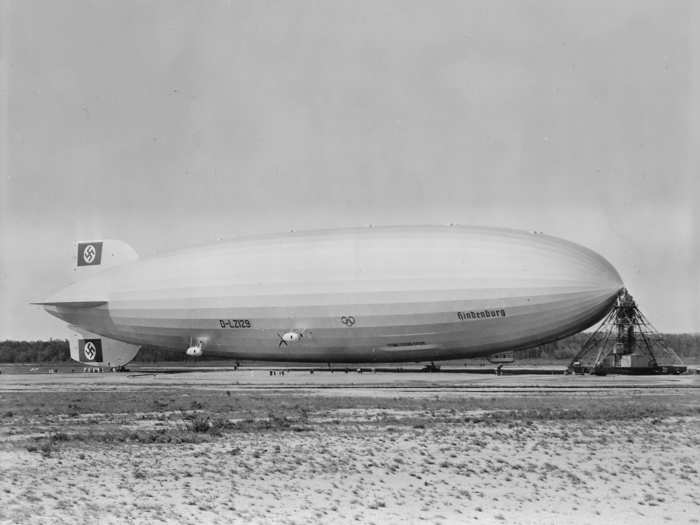 The Hindenburg was also fast. It