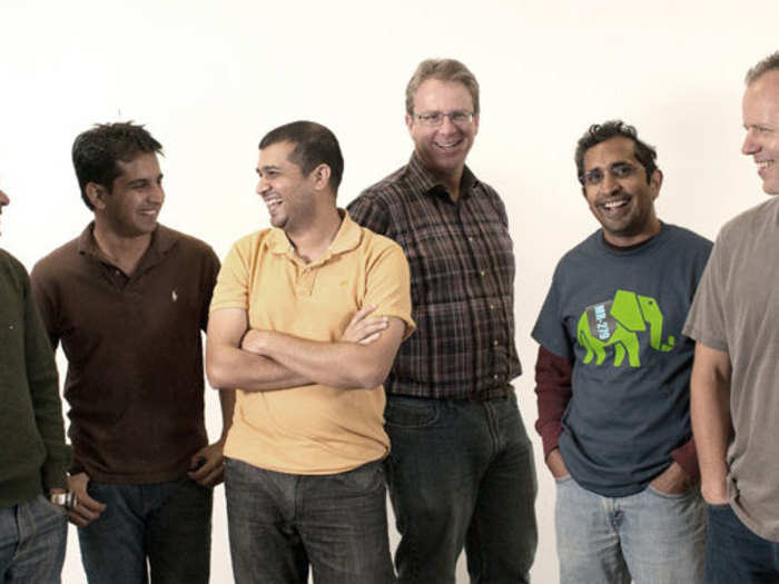 Another Hadoop company, Hortonworks, was founded two years later in 2011 after it was spun out of Yahoo. Its eight co-founders are all former Yahoo employees and its initial investment of $23 million was partially from Yahoo. Despite launching after Cloudera, it beat the company to an IPO in December 2014.