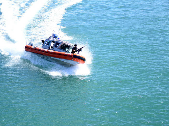 The Coast Guard also plays a key role in ensuring that the nation