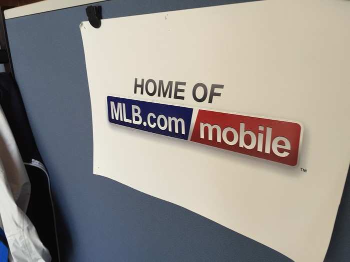 This is the MLBAM mobile department, which began in 2005 with only two employees, both of whom still work there.