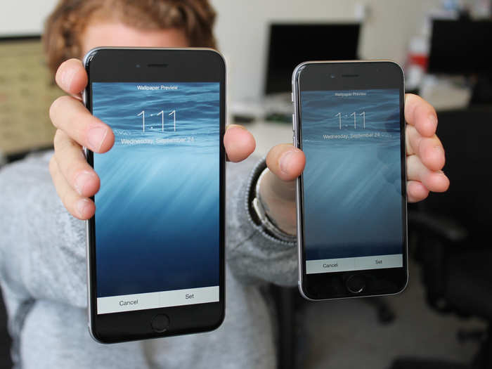 It may come in two sizes, just like the iPhone 6 and iPhone 6 Plus.