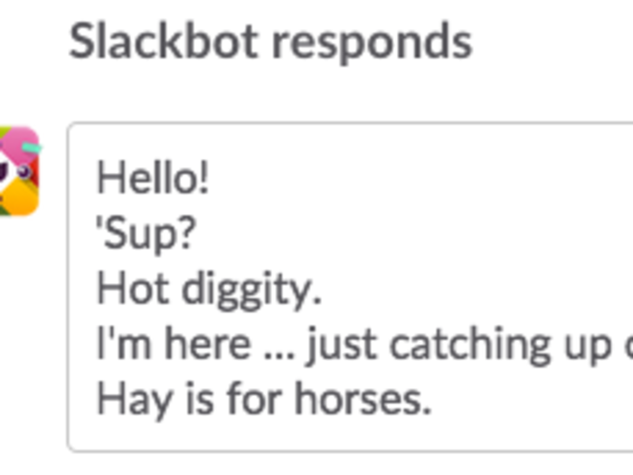 Make Slackbot your personal assistant