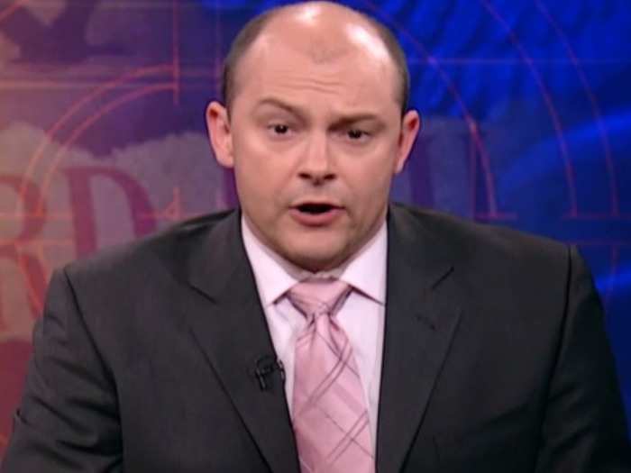 THEN: Rob Corddry served as a correspondent on "The Daily Show" from 2002 through 2006. His younger brother Nate also served as a correspondent briefly. Corddry still occasionally stops by the show as a guest.