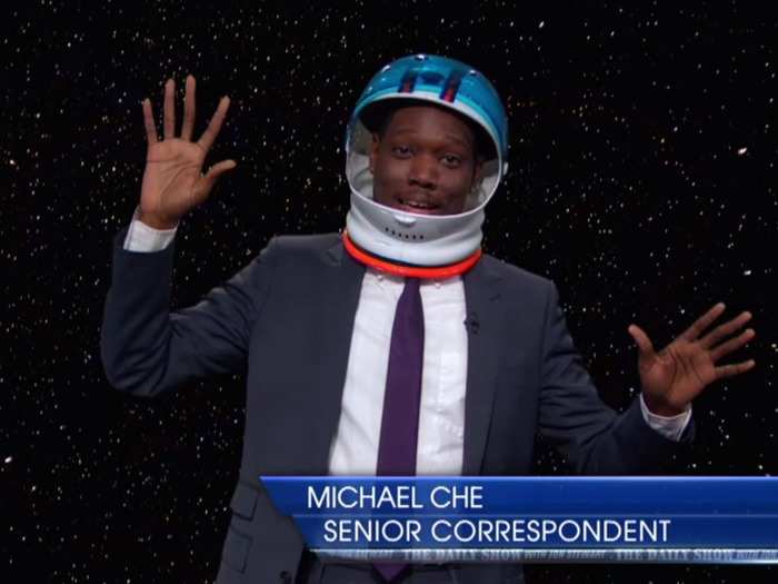 THEN: Michael Che, a fixture in the New York comedy scene, joined "The Daily Show" in 2014. He left after only a few episodes. But he had a good reason ...