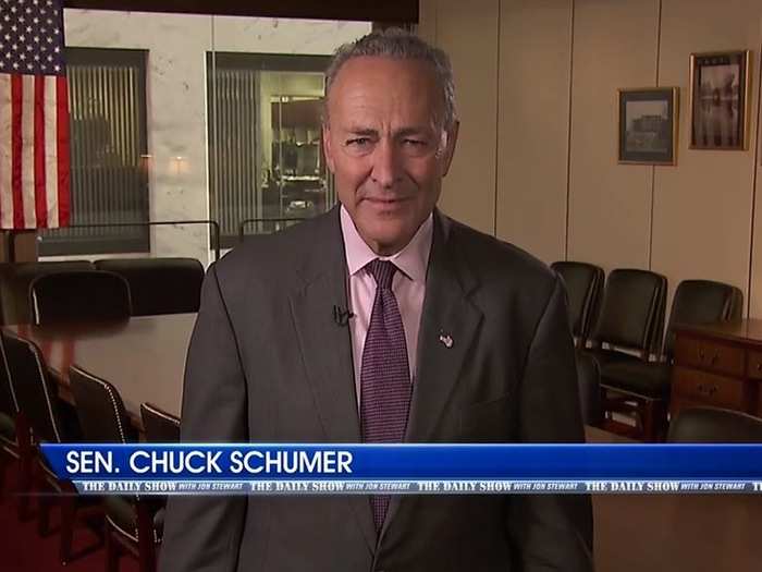 Sen. Chuck Schumer (D-New York).