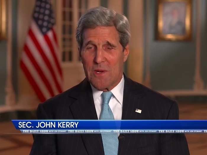 Secretary of State John Kerry.