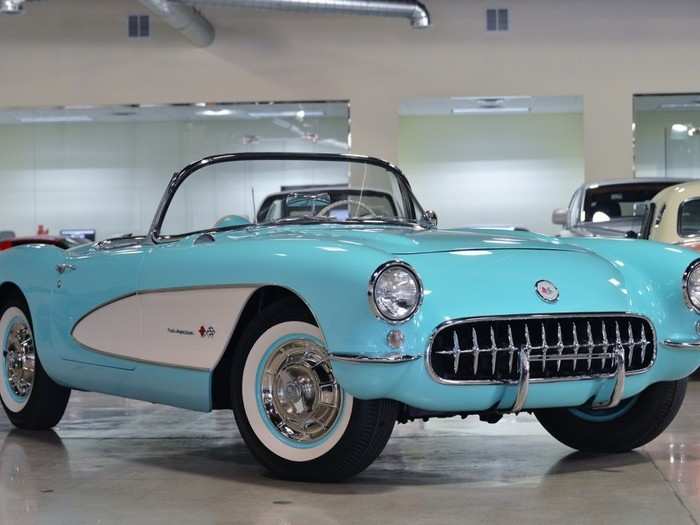 11. Only 101 versions of this classic 1957 Chevrolet Corvette were ever built.