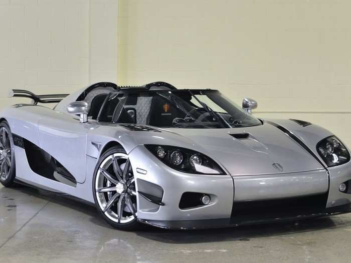 2. For $3.088 million, you can own the third and final model of the 2010 Koenigsegg Trevita.