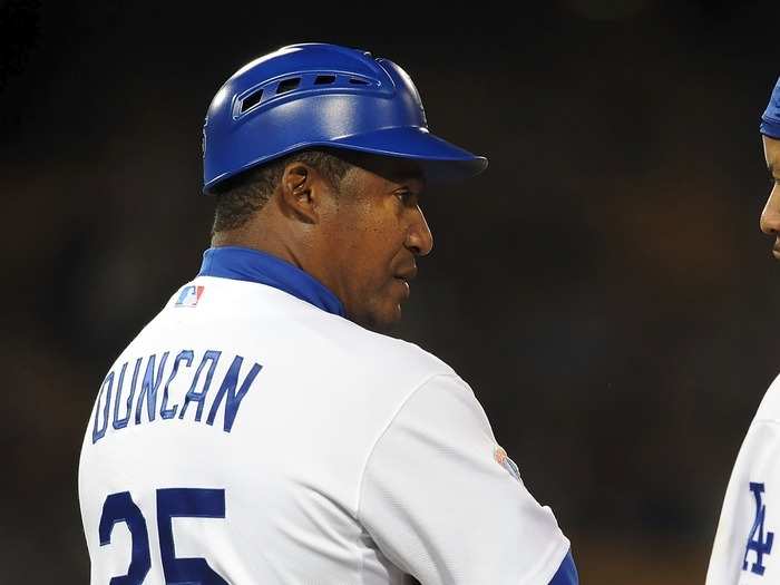 After a stint as the Dodgers first base coach, he