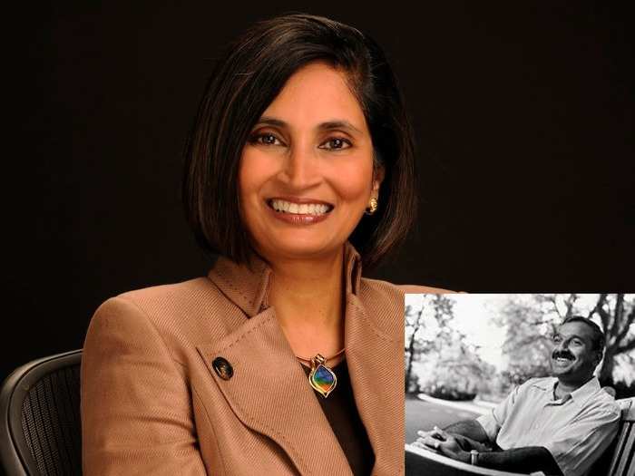 Mohandas Warrior is married to Padmasree Warrior, former CTO of Cisco Systems and former CTO of Motorola