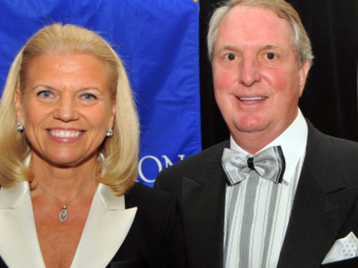 Mark Rometty is married to Ginni Rometty, Chairman, President, and CEO of IBM