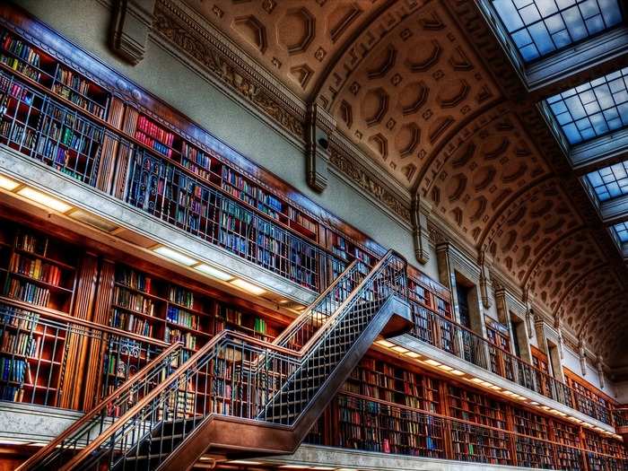 Built in 1845, the State Library of New South Wales in Sydney is the oldest library in all of Australia. The Mitchell Wing is one of the prettiest parts of the library.