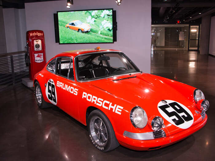 ... such as this Brumos Racing Porsche and ...