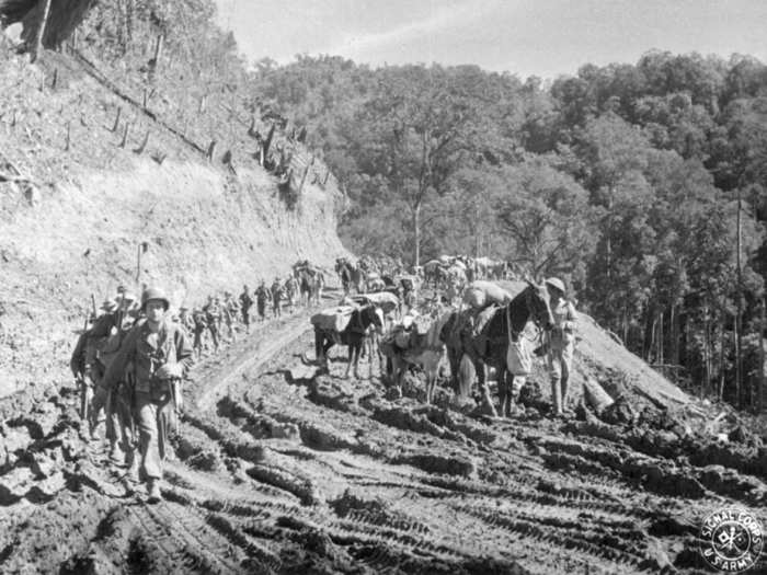 6. Building of the Ledo Road begins, January 1943