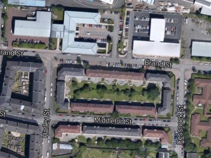 In 2003, she was mugged outside her office on Brand Street in Govan, the ship-building district of Glasgow.