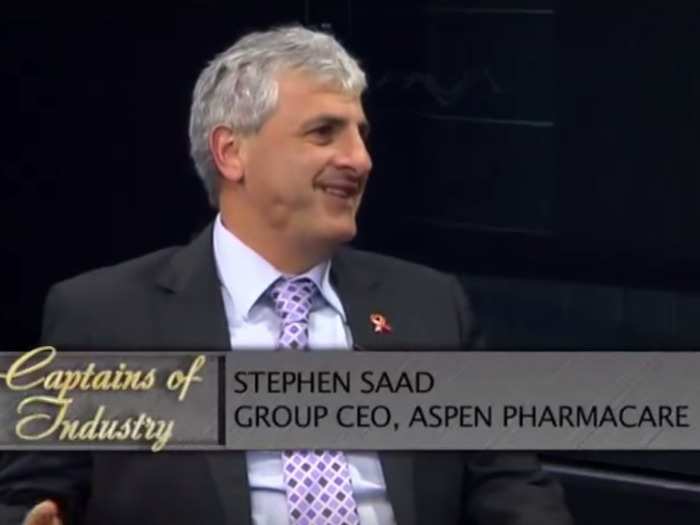 7. Stephen Saad, South Africa — $1.62 billion, (+$980 million) — the pharmaceuticals mogul has also broken into the billionaire club, and his wealth has swelled by 153%.