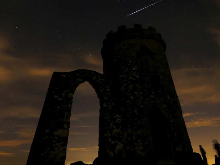 Clear skies above Britain