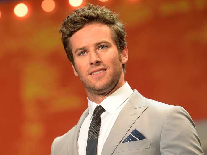 Armie Hammer, 28, made his breakthrough performance playing both of the Winklevoss twins in 2010