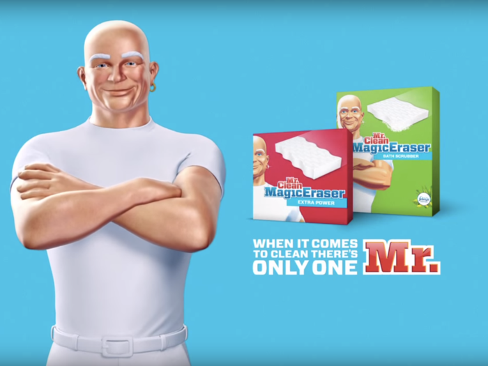 You might scrub your floors with Mr Clean in the US.