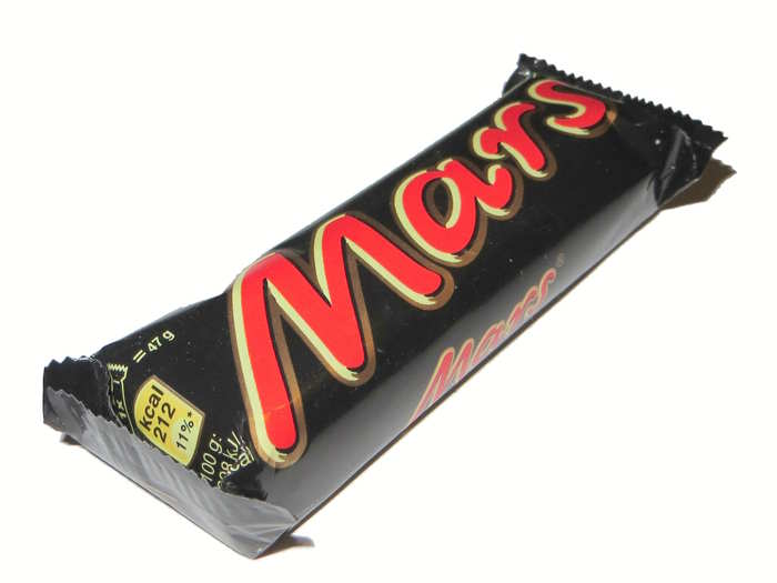 Go for a Mars Bar.