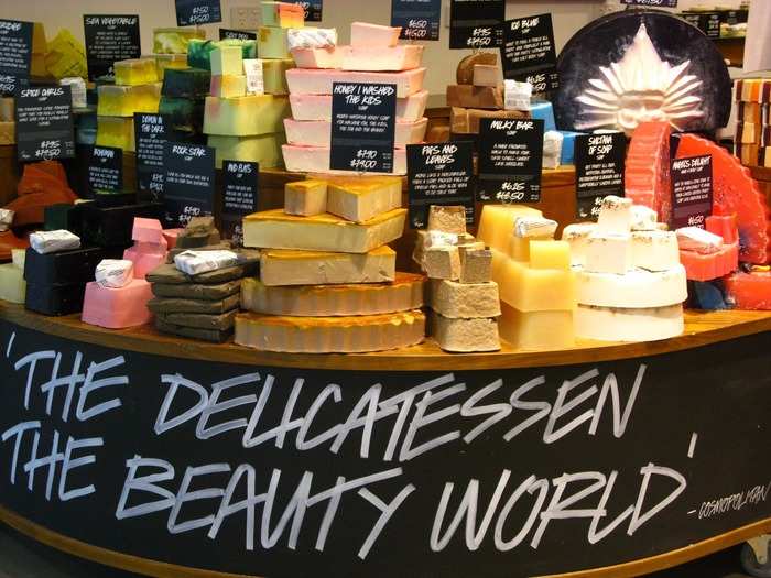 2. Lush — £9.40 per hour — The cosmetic and beauty store is the first on the list that pays its staff not only above the UK living wage of £7.85 per hour, but also above the £9.15 London living wage.