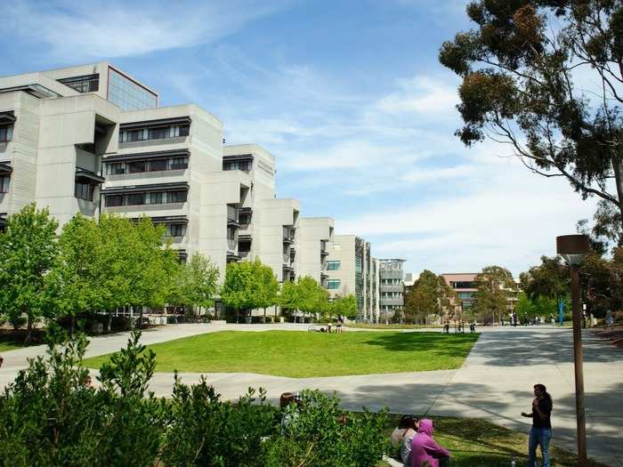 6. University of California at San Diego