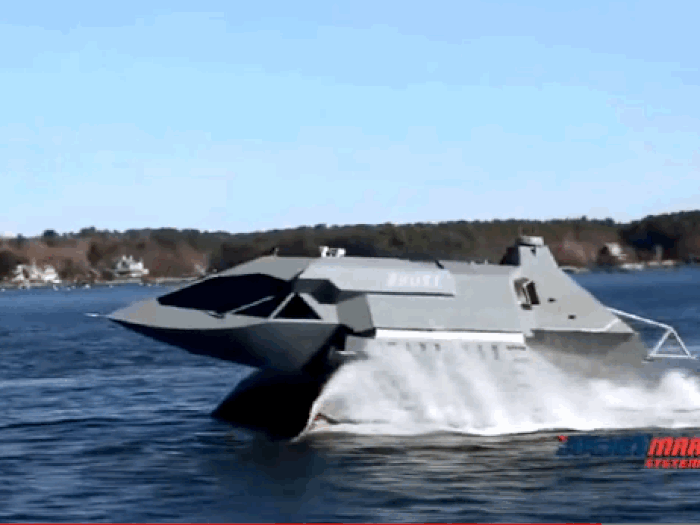 The Ghost hovercraft