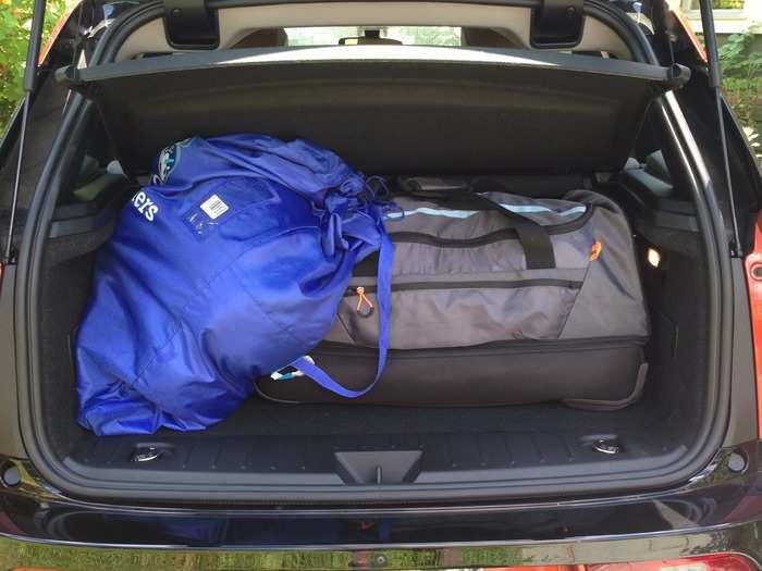 Cargo capacity for the i3 isn