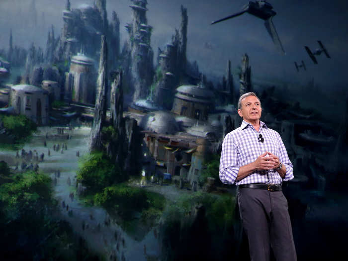 “We are creating a jaw-dropping new world that represents our largest single themed land expansion ever," said Iger. "These new lands at Disneyland and Walt Disney World will transport guests to a whole new Star Wars planet, including an epic Star Wars adventure that puts you in the middle of a climactic battle between the First Order and the Resistance.”