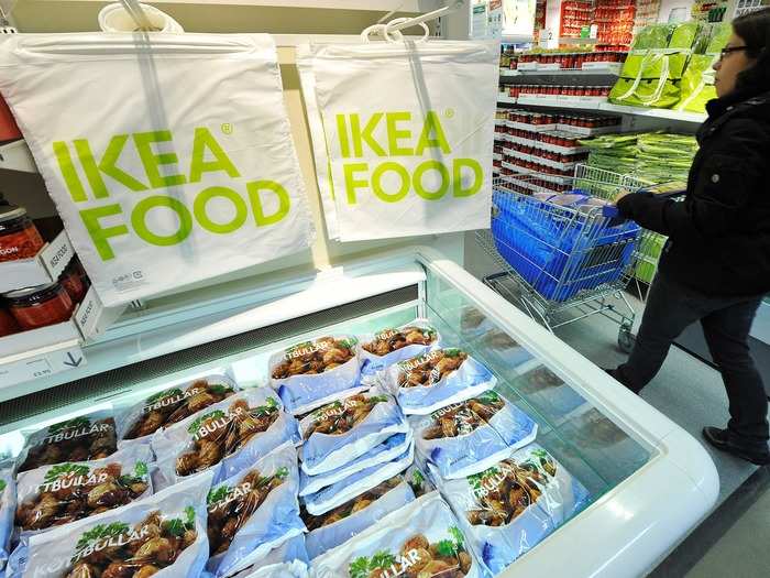 IKEA Food Services accounted for about $1.8 billion in sales last year. Every IKEA store has a bistro that serves foods native to Kamprad
