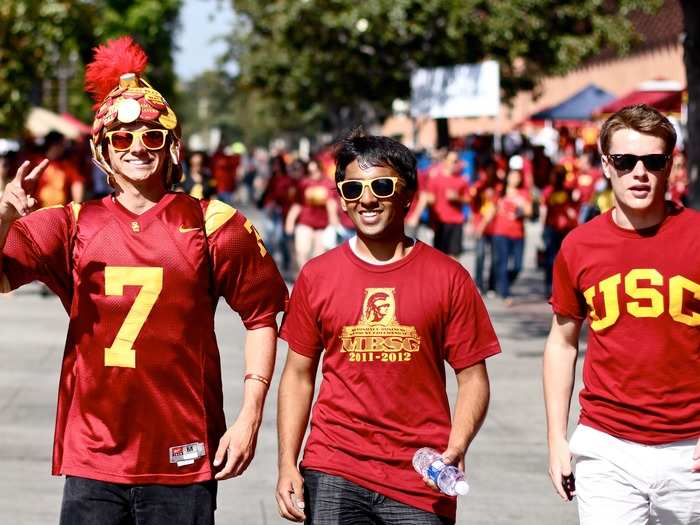 36 (TIE). University of Southern California