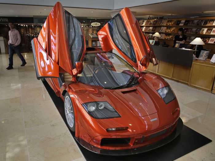 ... led to the McLaren F1.