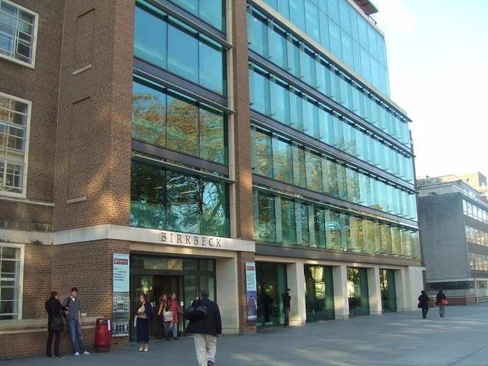 14. Birkbeck College, UK — Average finance graduate salary: £47,000 ($73,000)