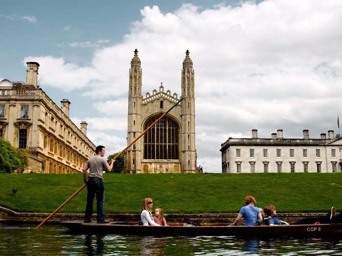 9. University of Cambridge, UK — Average finance graduate salary: £54,000 ($84,000)