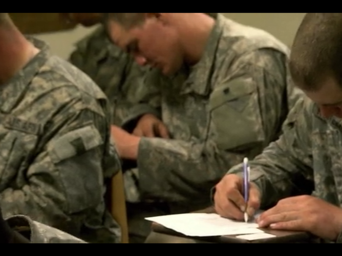 The Ranger applicants then had to evaluate their peers on leadership skills — and on whether they