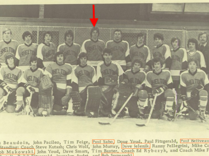 Citigroup CEO Mike Corbat played ice hockey at Shelton High School in Connecticut.