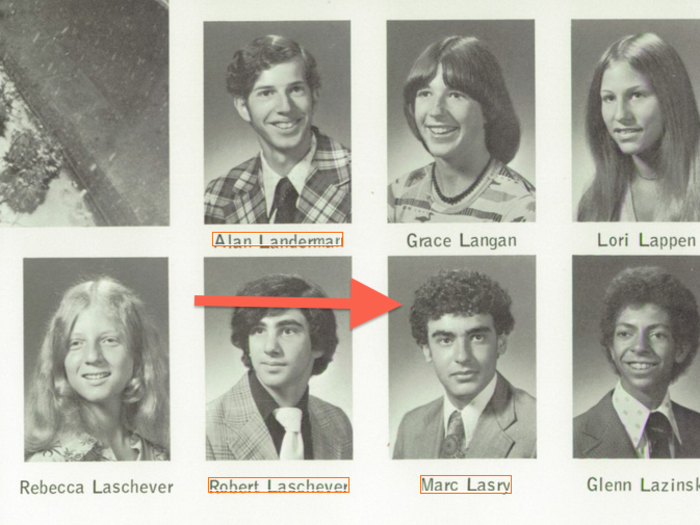 Marc Lasry, the billionaire CEO of Avenue Capital, pictured in Hall High School